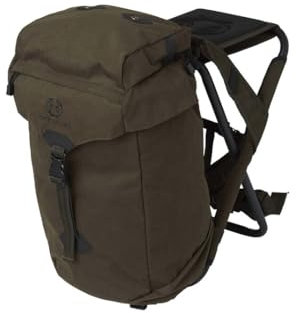 Chevalier Chair Back Pack 35L – Wasserabweisender, stabiler Jagdrucksack mit isoliertem Sitzpolster, Thermofach, Deckelfach & Innentasche – Verstellbare Gurte, integrierte Trillerpfeife – Outdoor