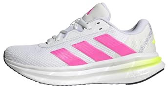 adidas Femme Galaxy 7 Running Shoes Chaussures de Course, FTWR White/Lucid Pink/Lucid Lemon, 40 2/3 EU
