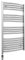 600mm Wide Curved Chrome Electric Bathroom Towel Rail Radiator Heater With AF Thermostatic Electric Element UK Pre-Filled (600 x 1000 mm)