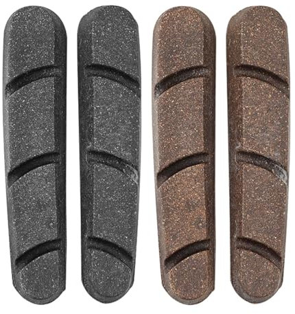 Carbon-Bremsbeläge für Rennrad | Carbonbeläge für Cork Universalbremsen,Multifunktionale Fahrradbremsklötze für Rennräder, Langstreckenfahrräder, Pendlerfahrräder, Mountainbikes und Mountainbiker