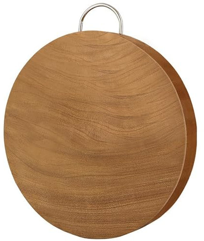 ZXDRYBHD Cutting Board, Solid Wood Cutting Boards, Board Cutting Board, Cutting Boards for Kitchen, with Handle, Apartment Essentials(Medium)