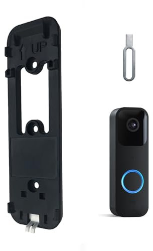 Blink Doorbell Back Plate with 3 Holes, Upgrade Blink Doorbell Backplate Replacement Blink Doorbell Mount, Blink Doorbell Accessories, Blink Doorbell Mounting Plate