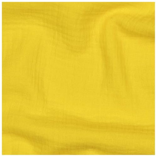 Musselin Bio Organic ab 1m Baumwollstoff Double Gauze Mulltuch Stoff Oeko-Tex