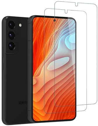 [2 Stück] für Folie Samsung Galaxy S22 5G Panzerglas, Robust und Kratzfest Displayfolie Samsung S22 Displayschutz, High Sensitivity, Anti-Fingerabdruck Schutzfolie Schutzglas