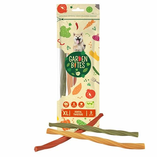 Duvoplus Garden Bites Dental Twisters, extra groß, 3 Stück