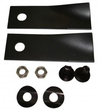 Lame et boulon de rechange de qualité pour tondeuse à gazon Rover 45,7 cm et 50,8 cm.