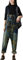 Youlee Donna Pantaloni larghi Denim Salopette tutine Pantaloni Style 23