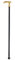 PARTY DISCOUNT Spazierstock, Metall, 95cm, Top-Qualität