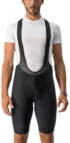 Castelli Nano Flex Pro Race Bibshort, Salopette Uomo, Black, M