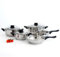 Quid HABITAT Bateria Acero Inoxidable 5 Piezas