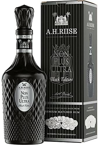 A.H. RIISE - NON PLUS ULTRA Black Edition RUM - 700ml - BOX - DE