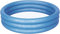 Paddling Pool for Kids - 3 Ring Plastic Inflatable Round Swimming Pools for Gardens - Small Baby Toddler Paddle Pool for Family Outdoor Indoor Water Games (45 x 10)