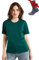 Merino.tech 100% Merino T Shirt Damen - Merinowolle Sport Wandern Thermoshirt Damen + Wandersocken (Medium, Forest Green Crewneck)
