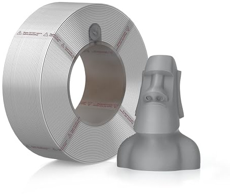 Bambu Lab PLA Matte 1KG, Aschgrau (Nachfüllung)