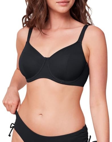Triumph Donna Summer Glow W 01 sd, Bikini top, BLACK, 46 / C