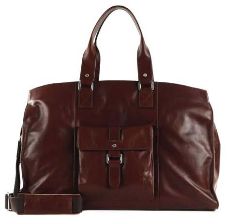 Picard Reisetasche Buddy 5480 für Damen und Herren aus Wasserbüffel in der Farbe Cognac, 548051B210