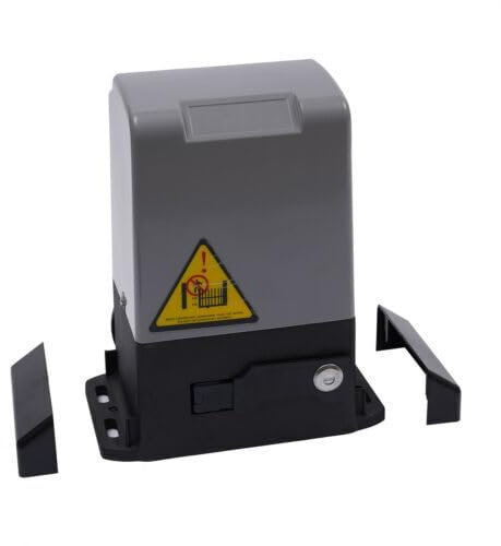 Automatic Sliding Gate Opener, Gate Operator, Sliding Gate Operator up to 1200 kg, Yard Gate 2 Remote, Automatic Closing System 550 W