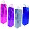 Premium Shiny Wine or Champagne Bottle Gift Bag 4 Pack - Hologram Glittery Design, Perfect for Graduation, Engagement, Anniversary and Birthday Presents