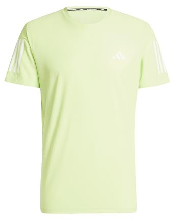 adidas Men's Own The Run Tee, Pulse Lime, M