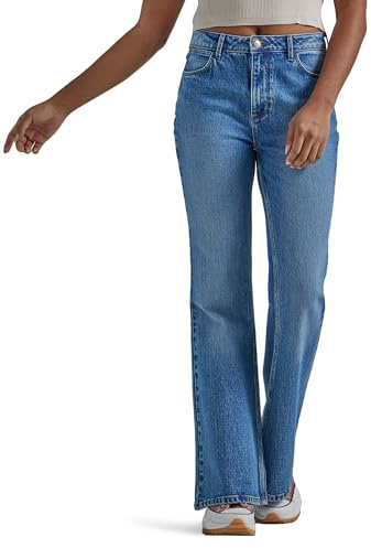Wrangler Vaqueros Fierce Flare para Mujer, Meadow., 29W x 32L