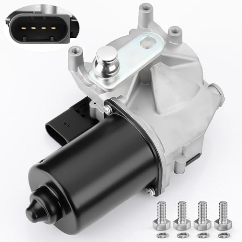 GEAREVER 61617194029 Wischermotor WISCHERMOTOR VORNE Scheibenwischer passend für BMW 5er E60 5er Touring E61 2001-2010 202 820 04 08,61617176377, 61617131164 61617114460, 61617179433