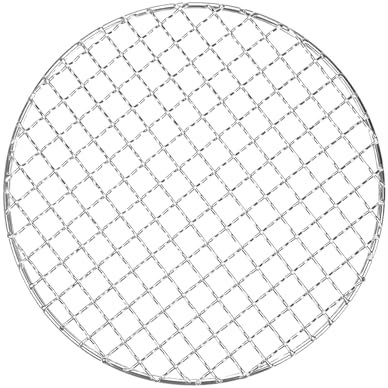 M METERXITY Cooling Rack, 8 Round Stainless Steel Baking Rack for BBQ/Cooking/Roasting/Grilling/Steaming/Drying, Wire Cooling Rack for Baking [Silver]