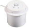 CENMEN Universal Fast Wireless Charger Desktop Embedded Supports PD15W and USB Wired Charging 5V 2A Furniture Opening HUB White