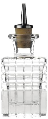 Artis Dash Bottle Square, 100ml (Pack 6) | Streamlines bar service and prep; built for busy commercial hospitality environments to accurately dispense ingredients.