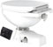 Electric Marine Macerating Toilet 12V Quiet Flush Horizontal Boat Toilet Boating Head for Yachts, RVs, Campers, Compact Boat Head Solution, Soft Close Seat