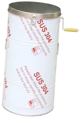 harayaa Honigschleuder, Wabentrommel-, effizienter ergonomischer Griff, Imkerausrüstung