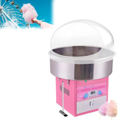 GYKOZY 980W Cotton Candy Maker for Birthdays, Parties and Celebrations – Easy to Use, Fun & Exciting to make Candy Floss Quickly, Simple Design