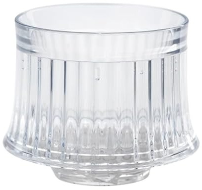 Gosera Variable Speed Hand Drip Coffee Filter Cup Drip-Style Coffee Funnel Filter Flat Bottom Drip Filter Cup Cake Filter Cup