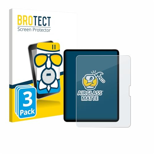 BROTECT Schutzglas für Apple iPad Pro 13 M5 2025 | 3 Stück Entspiegelnder Displayschutz Made in Germany Schutzfolie Matt Kratzfest 9H Anti-Fingerprint Einfache Montage