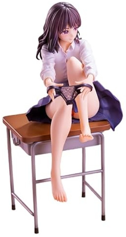 HGlmxsgh Actionfiguren/Hentai-Figur/Ecchi-Figur/Anime-Mädchen-Figur/süße Puppe/Figurenspielzeug/Cartoon-Sammlung/Sammlerstück-Display/PVC/1/6.