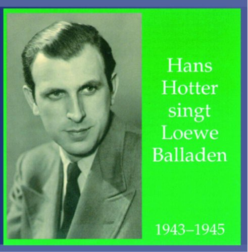 Hotter Sings Loewe Ballads