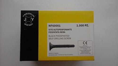 VITE AUTOPERFORANTE FOSFATATA NERA 3,5X25 mm. (1.000 pz.)