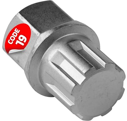 SW-Stahl 02381L-20 Felgenschloss-Adapter 19 - Schlüssel für BMW | Ersatzschlüssel zur Demontage der Radsicherung - Radschraubenschlüssel aus Chrom-Vanadium-Stahl - bis Baujahr 2012