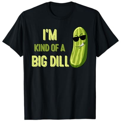 I'm Kind of a Big Deal Dill Pickle Funny Kids Boys T-shirt