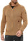 RED BRIDGE Cardigan da Uomo Maglione Felpa con Collo Alto Giacca Invernale con Cerniera Marrone XL