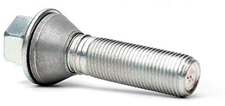 H&R Radschraube Kegelbund mit bewegliche Kegelbund M14x1.25 - Länge 48mm (z.B. kompatibel mit BMW)
