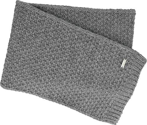 Eisglut Damen Miriaml Scarf Strickschal, Silber Mel, 160x25