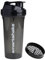 Smartshake Glossy Lite Protein Shaker Bottle 800ml 27 oz Leakproof BPA Free – Gifts for Mens Womens Gym Shaker Drink Bottle for Protein Shakes + Protein Powder - Black