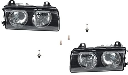 Johns, Scheinwerfer Halogen passend für BMW 3er E36 09/94-04/99 Leuc. Satz Links Rechts
