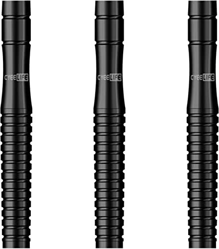 CyeeLife 16g Tungsten Soft Dart Barrels 90% ZG05 Schwarz