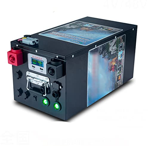 TGHY 12V Batteria al Litio Ferro fosfato 1000-100AH LiFePO4 Batteria 12V Pacco Batteria agli ioni di Litio Pacco Batteria al Litio Ricaricabile 3000 cicli Perfetto per Camper,12v100ah