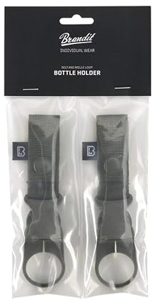 Brandit Belt Bottle Holder with Molle Loop (Pack of 2)