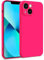 MyGadget Hülle kompatibel mit iPhone 13 Mini - Zweilagige Handyhülle mit Kameraschutz - Cover mit Innenfutter & Silikon außen - Pink