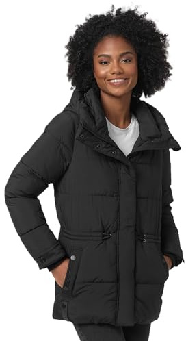 MARIKOO Damen Winter Jacke gesteppte Winterjacke Stepp warm B947