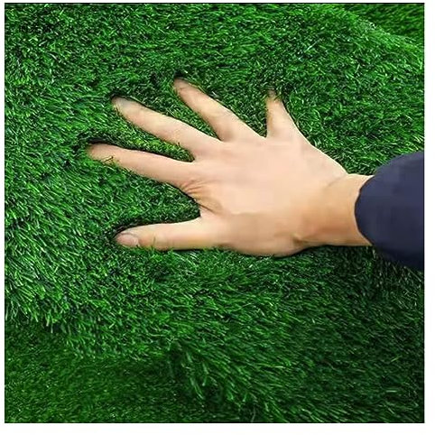 Gazon Artificiel Synthétique Tapis Extérieur Intérieur Tapis 2 X 10M, 25MM Réaliste Faux Tapis D'herbe Pour Jardin Balcon Camping(Size:2x2m)
