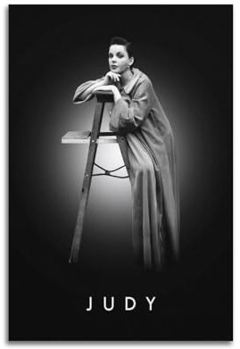 VZRSQZK Schauspielerin Judy Garland Poster, dekoratives Gemälde, Leinwand-Wandposter und Kunstdruck, modernes Familienschlafzimmer-Dekor-Poster, 40 x 60 cm